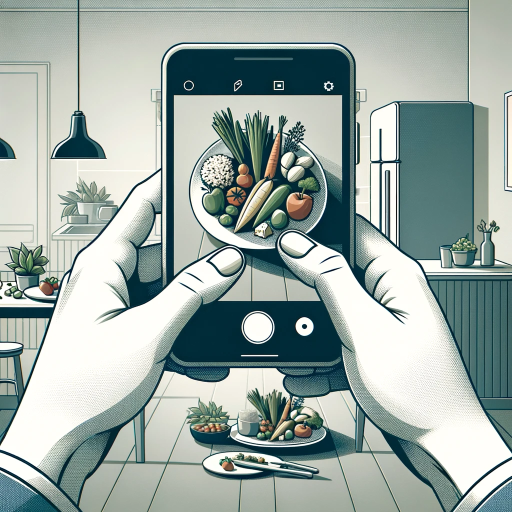 A variety of healthy foods including fruits, vegetables, and grains